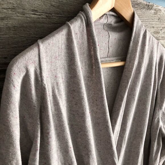 REITMANS Plus Size XXL Pale Grey Speckled Crossover Sweater - Picture 2 of 6